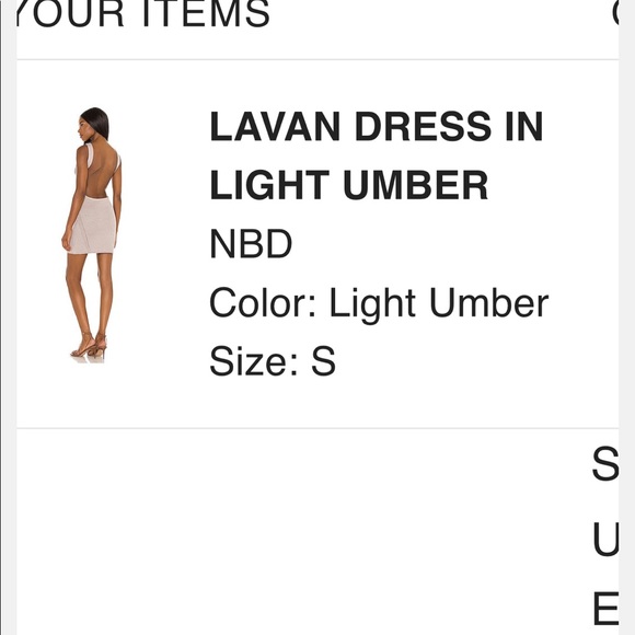 Revolve open back dress - Picture 6 of 6